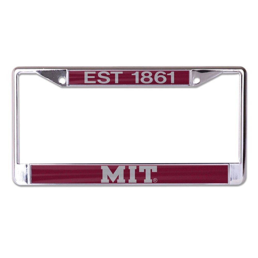 Massachusetts Institute of Technology MIT License Plate Frame